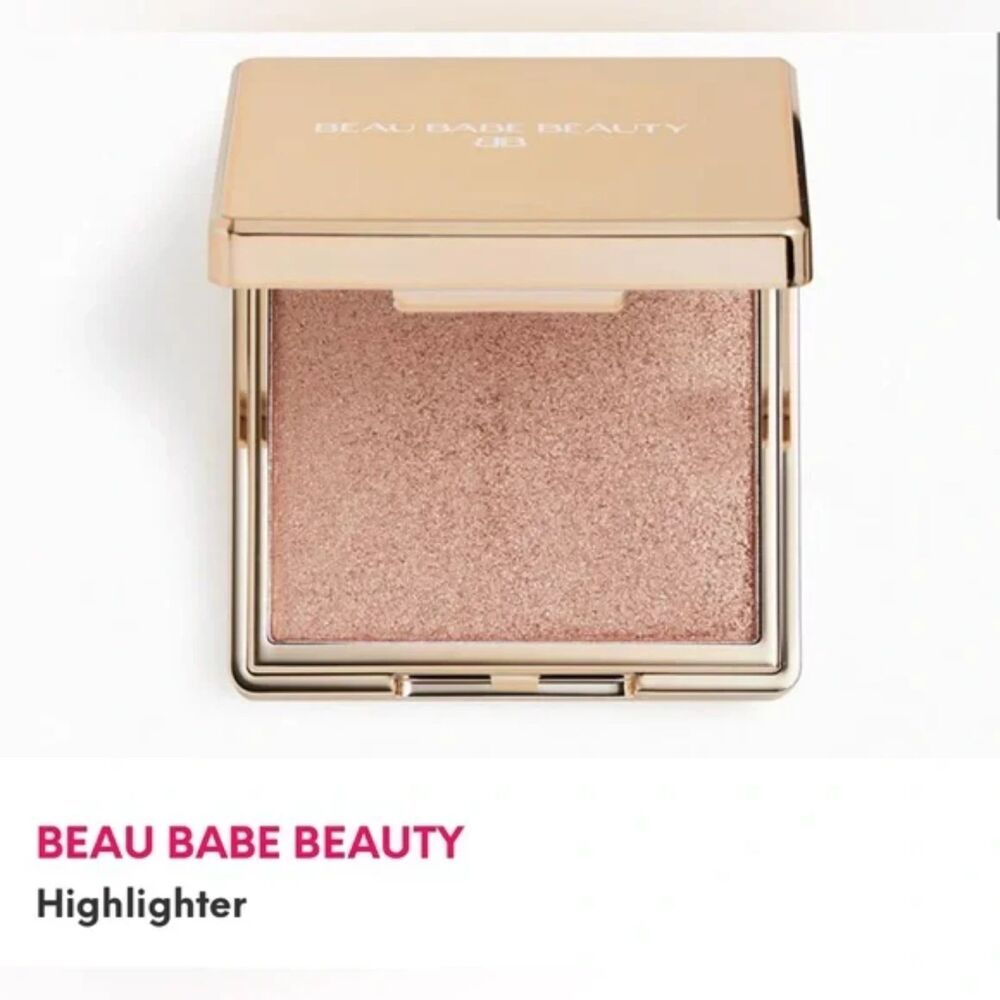 Beau Babe Beauty Highlighter Bronzed Powder Face Highlight Radiance Makeup